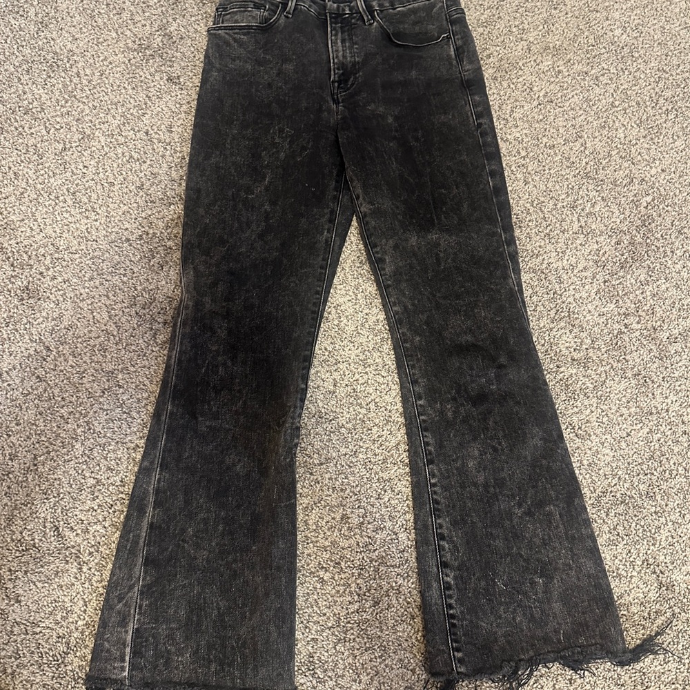 Frame Women's Black Flared Jeans